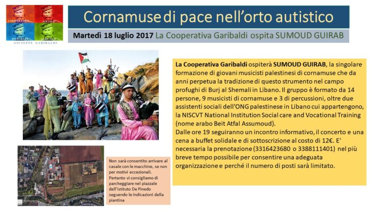 Tour Italia 2017: Roma. Cooperativa Garibaldi